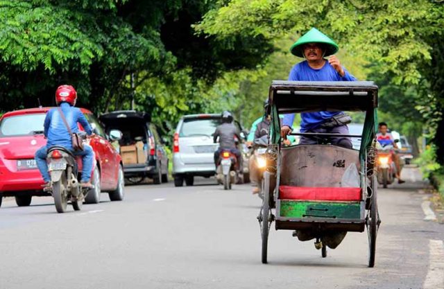 kisah infaq tukang becak