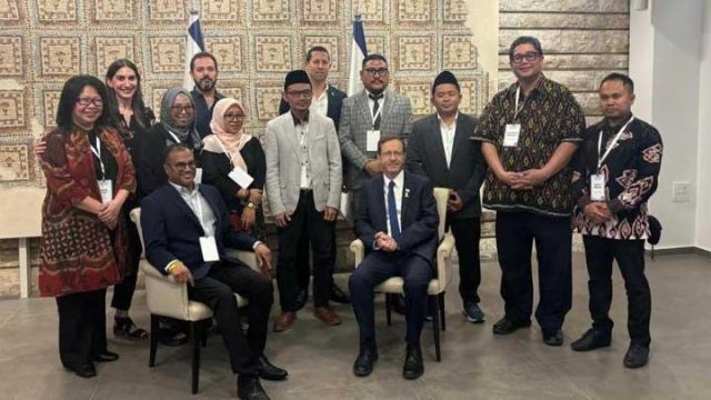 5 nahdliyin bertemu presiden israel