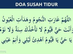 doa susah tidur