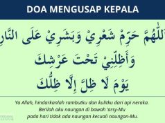 doa mengusap kepala