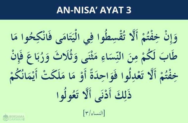 an nisa ayat 3