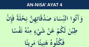 an nisa ayat 4