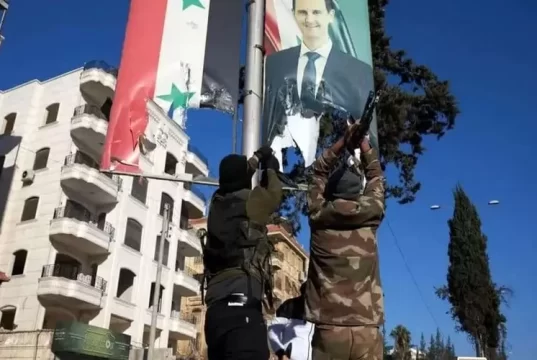 rezim assad tumbang bashar al assad melarikan diri ke rusia