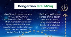 pengertian isra miraj