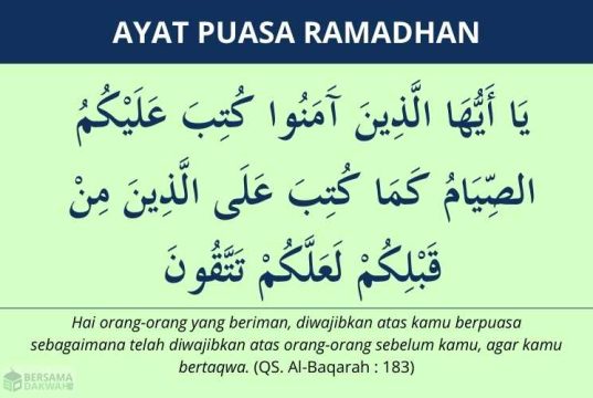 ayat puasa ramadhan