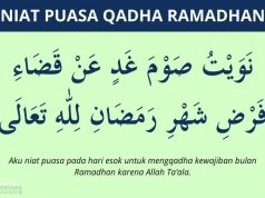 niat puasa qadha ramadhan