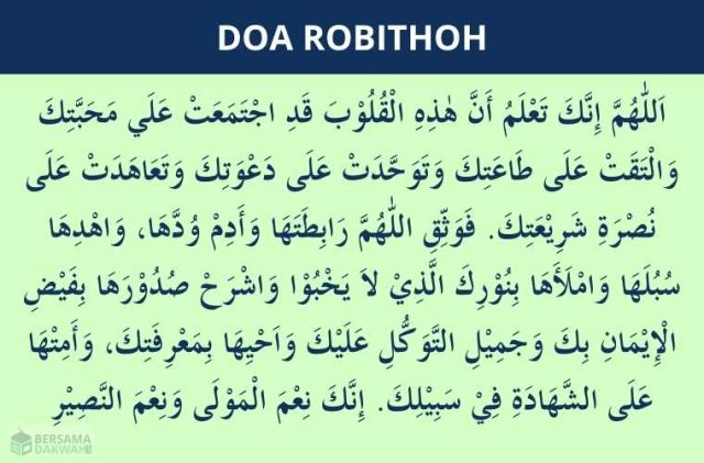 doa robithoh