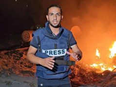 pembantaian wartawan gaza