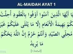Surat Al-Maidah Ayat 1: Arti Perkata dan Tafsir surat al maidah ayat 1
