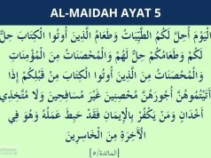 surat al maidah ayat 5