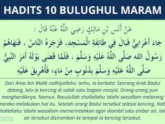 Hadits badui kecing di masjid - bulughul maram #10