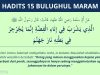 hadits minum pakai bejana perak - bulughul maram 15