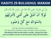 hadits tentang siwak - bulughul maram 29
